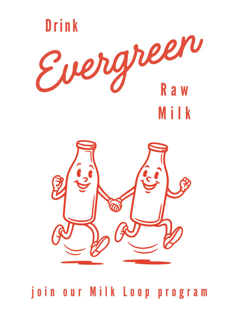 Raw Milk ½-Gallon (Milk Loop Subscription)